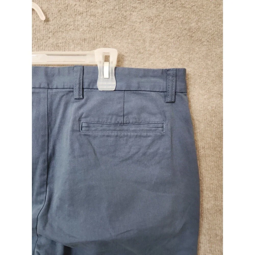 Old Navy Ultimate Slim Chino Pants Mens 36x32 Blue Stretch NEW